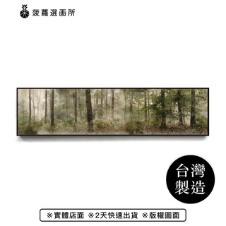 迷霧森林 - 臥房掛畫/客廳/大尺寸/商空/玄關/裝飾畫/床頭畫/大自然/森林