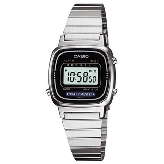 【KAPZZ】CASIO 卡西歐 熱銷復古方形數位電子錶(LA670WD-1) (LA670WGA-1)