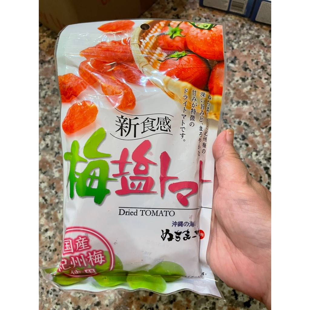 現貨  日本 沖繩限定 超好吃紀州梅鹽  蕃茄乾/120g