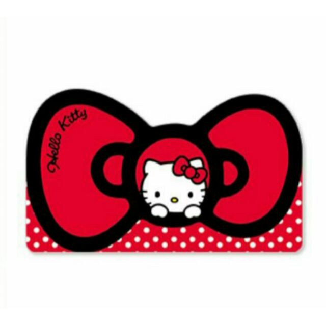 Hello Kitty KT Ribbon  經典紅  icash 另售一卡通  &amp; 悠遊卡