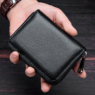 皮革信用卡錢包男女時尚身份證夾錢包修身小名片夾包