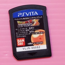 D Z 網路最便宜 SONY PS VITA PSV 2手原廠遊戲無盒裸片 七龍珠Z BATTLE OF Z Z戰