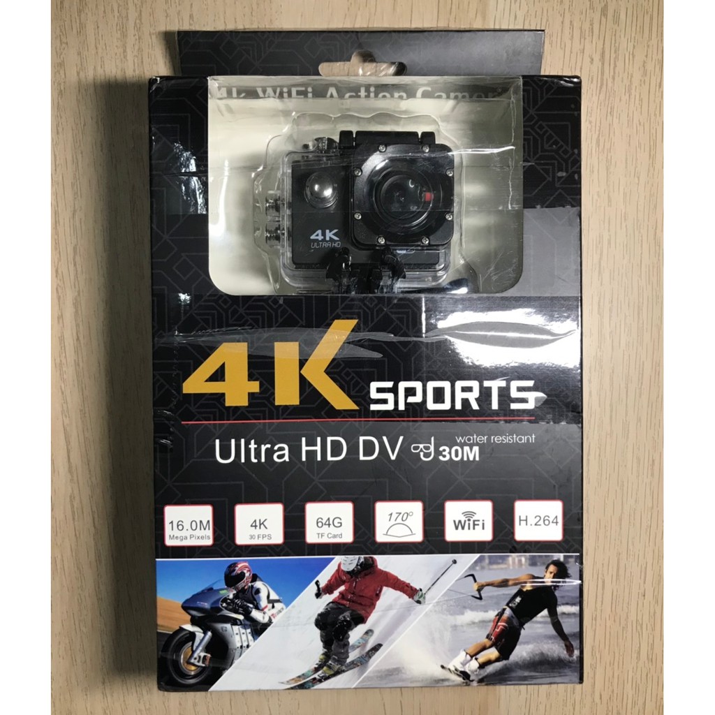 4K Sports Ultra HD DV - WiFi SPORTS CAM 運動攝影機