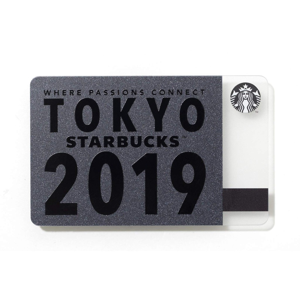 星巴克STARBUCKS 2019公式完全讀本特典Where passions connect TOKO日本限定隨行卡