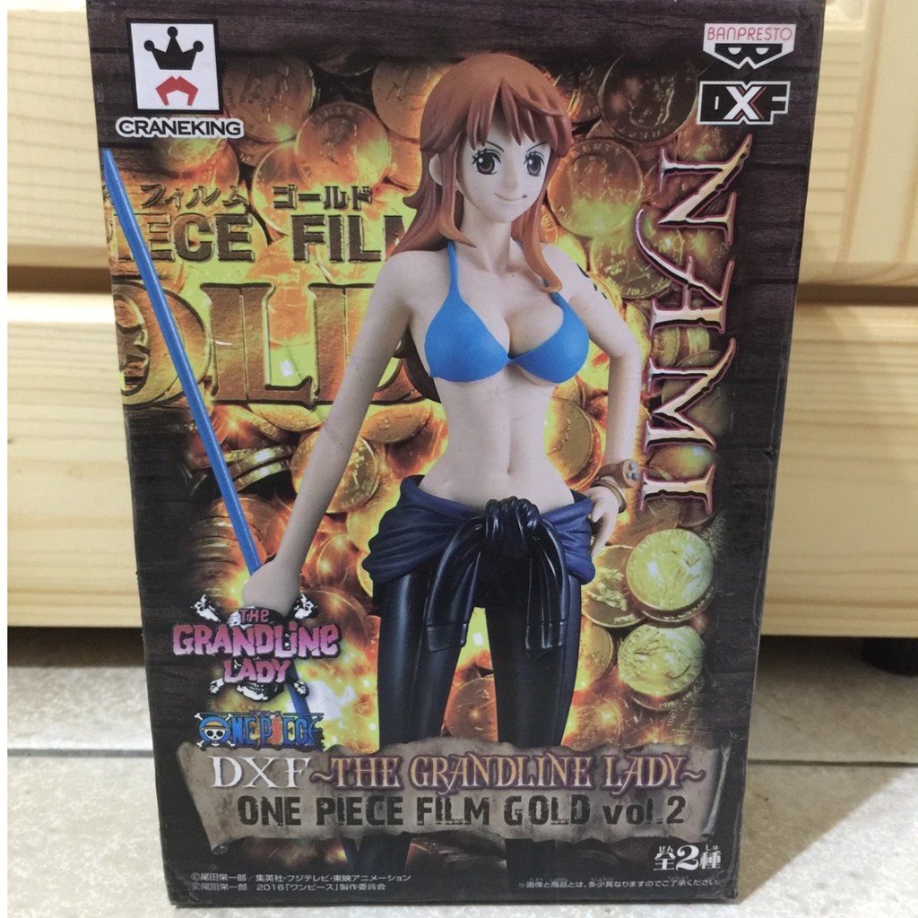 💖正版 現貨 全新未拆💖海賊王 航海王 代理版 黃金城 dxf 劇場版 娜美 稀有商品 老物