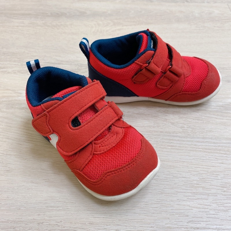 （二手/八成新）Moonstar 寶寶款3E紅色機能學步鞋 尺碼14.5