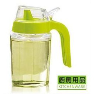 妙管家 多功能玻璃油壺 320ml 油壺/調味罐/醬油罐 HK-0346