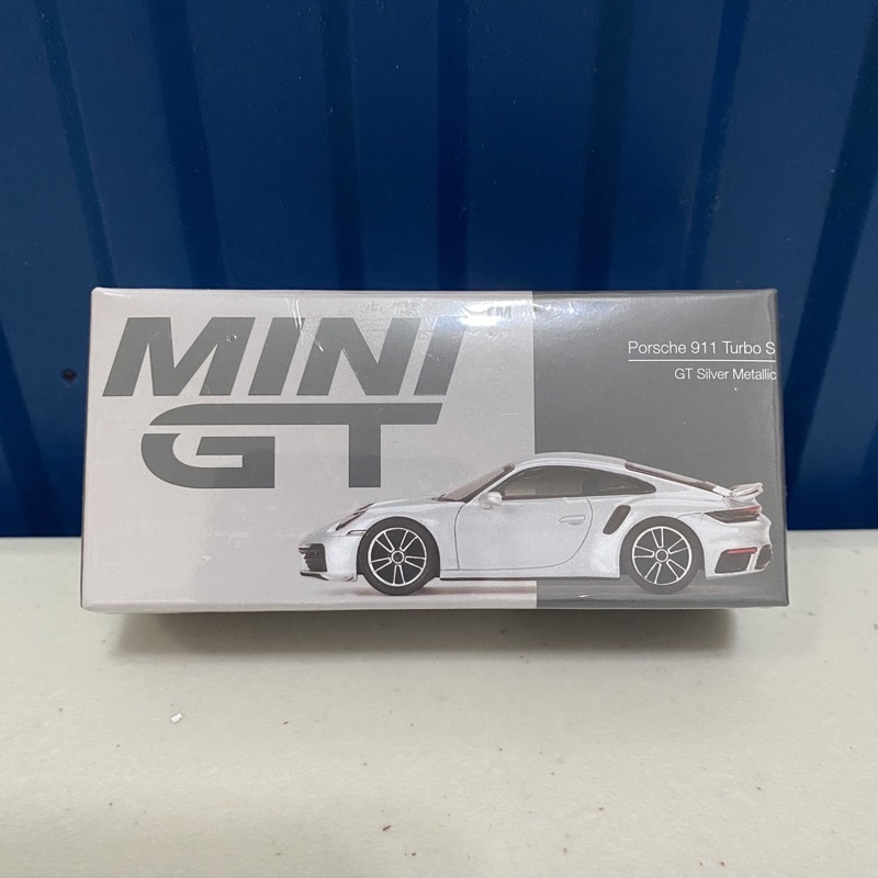 Mini GT No.354 Porsche 911 Turbo S 銀色