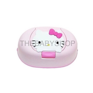 THEBABYSHOP-日本製凱蒂貓/哆啦A夢/美樂蒂盒裝濕紙巾(80抽)