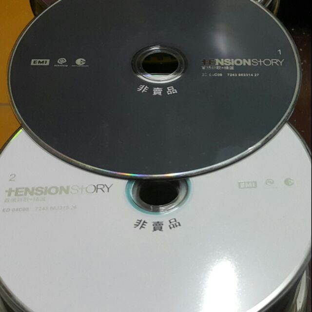 TENSION_STORY 首張新歌+精選--2CD ~二手