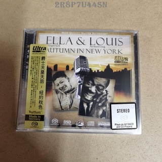 爵士天皇天后相遇 艾拉與路易 Ella & Louis 紐約的秋天 CD CD 藍光光碟 碟片 發燒試音碟 影碟