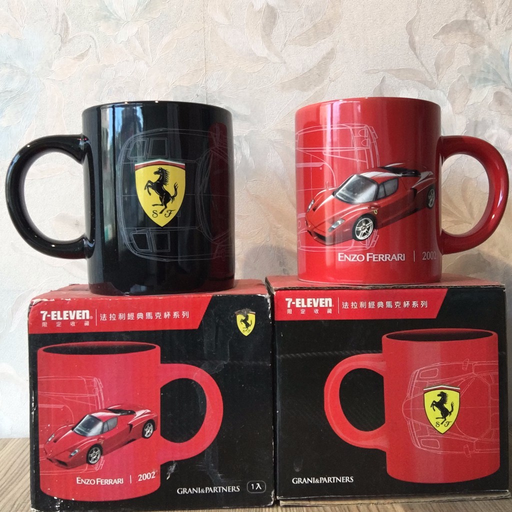 ✨7-11Enzo Ferrari法拉利經典馬克杯