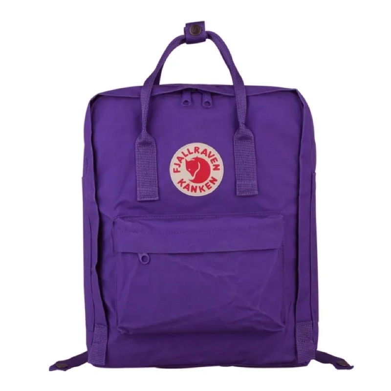 瑞典北極狐 Fjallraven Kanken 15寸紫色雙肩書包 手提包 電腦後背包 防水包 旅行背包