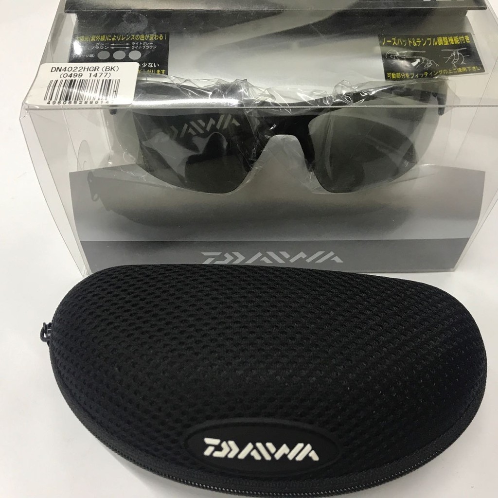 《嘉嘉釣具》DAIWA 變色調光偏光鏡 DN-4022H 附原廠眼鏡盒