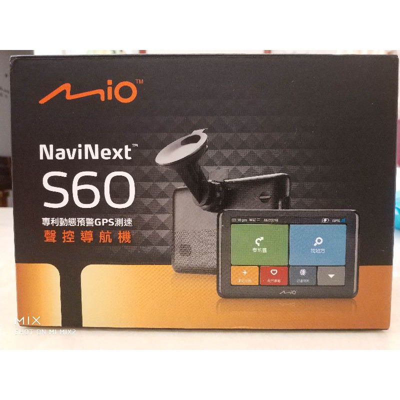 [福利品]衛星導航 Mio NaviNext S60 6吋顯示螢幕 聲控 動態預警GPS測速