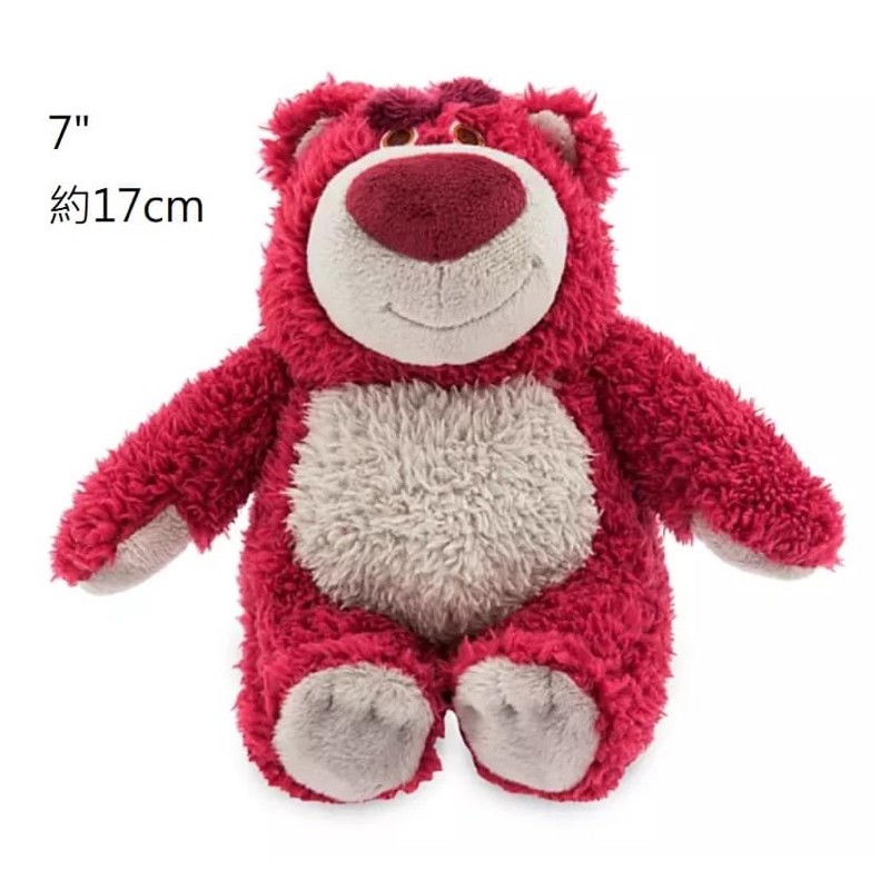 美國🇺🇸DISNEY官網 正版 玩具總動員 熊抱哥 草莓香味 娃娃 玩偶 7吋