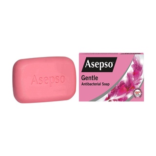 泰國 Asepso抗菌香皂--敏感肌膚(80g)*24隨機送(30g)*12