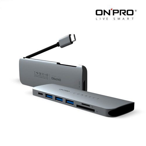 ONPRO ARK07 Type-C HUB 7合1轉接頭 7in1 Type-C 7合1 USB 擴充 多功能集線器