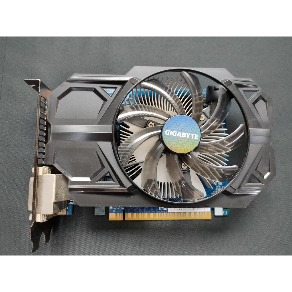 技嘉 Gigabyte GTX750 1G 1GB DDR5 HDMI DVI 顯示卡