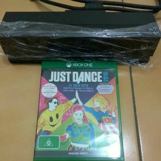 Xbox one專用 kinect 攝影機 +遊戲片 just dance 2015 桃園區可面