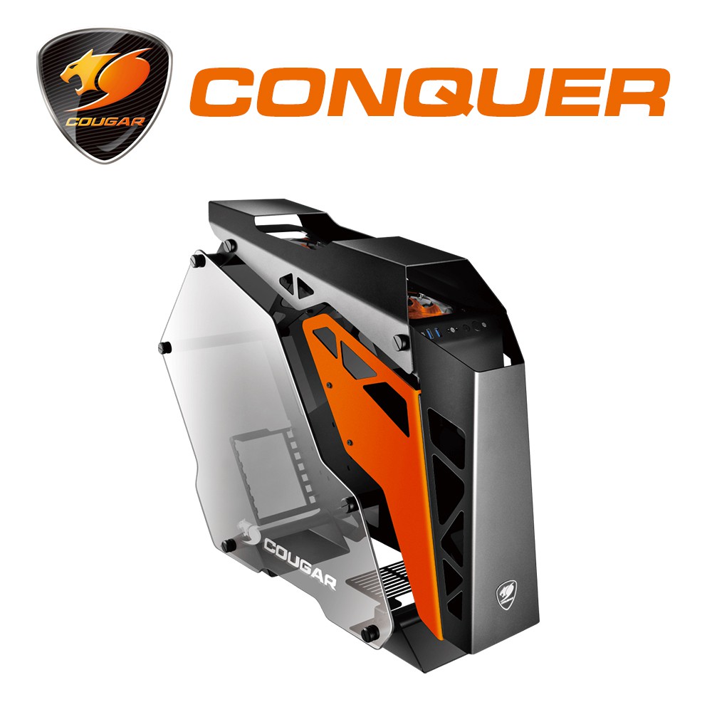 【COUGAR 美洲獅】CONQUER 電腦機箱/機殼 開放式機殼 電腦DIY