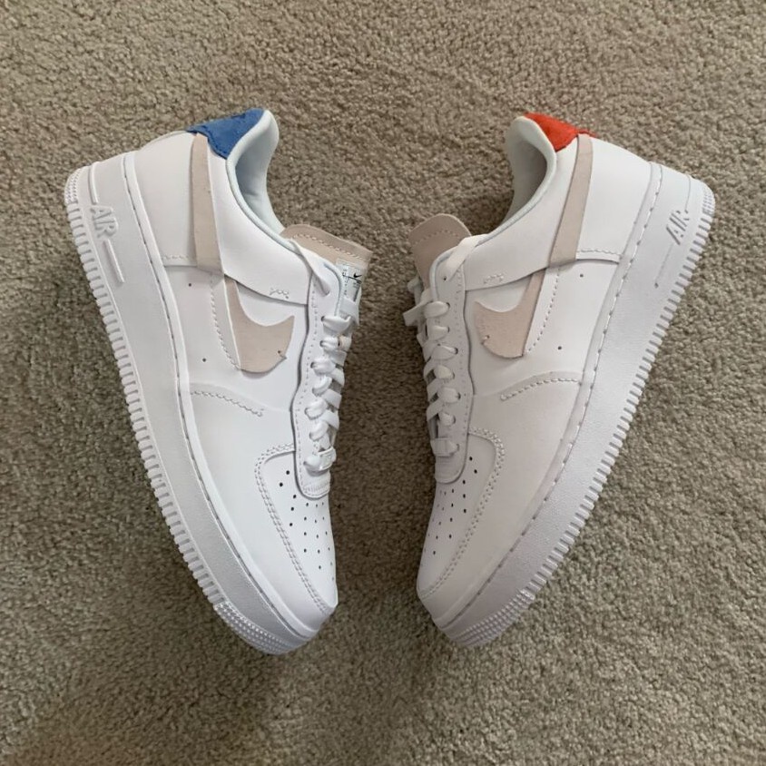 懶人潮流代購-現貨特賣 NIKE AF1 07 LX 藍紅 鴛鴦 斷勾 898889-103 懶人潮流代購-現貨特賣 NIKE AF1 07 LX 藍紅 鴛鴦 斷勾 898889-103