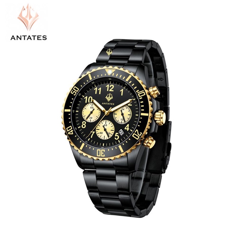 小海神-安泰特斯ANTATES 真三眼 中性魅力鋼帶錶款✅全新正品公司貨