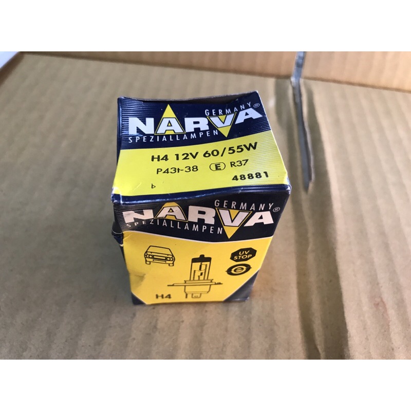 NARVA H4 60/55W 燈泡 一般色