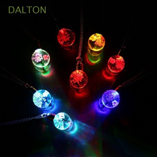 Dalton 項鍊 LED 燈發光植物手工飾品