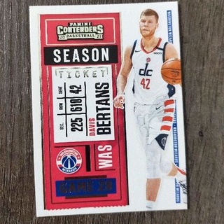 P 2020-21 Contenders 華盛頓巫師隊 Davis Bertans 球員卡