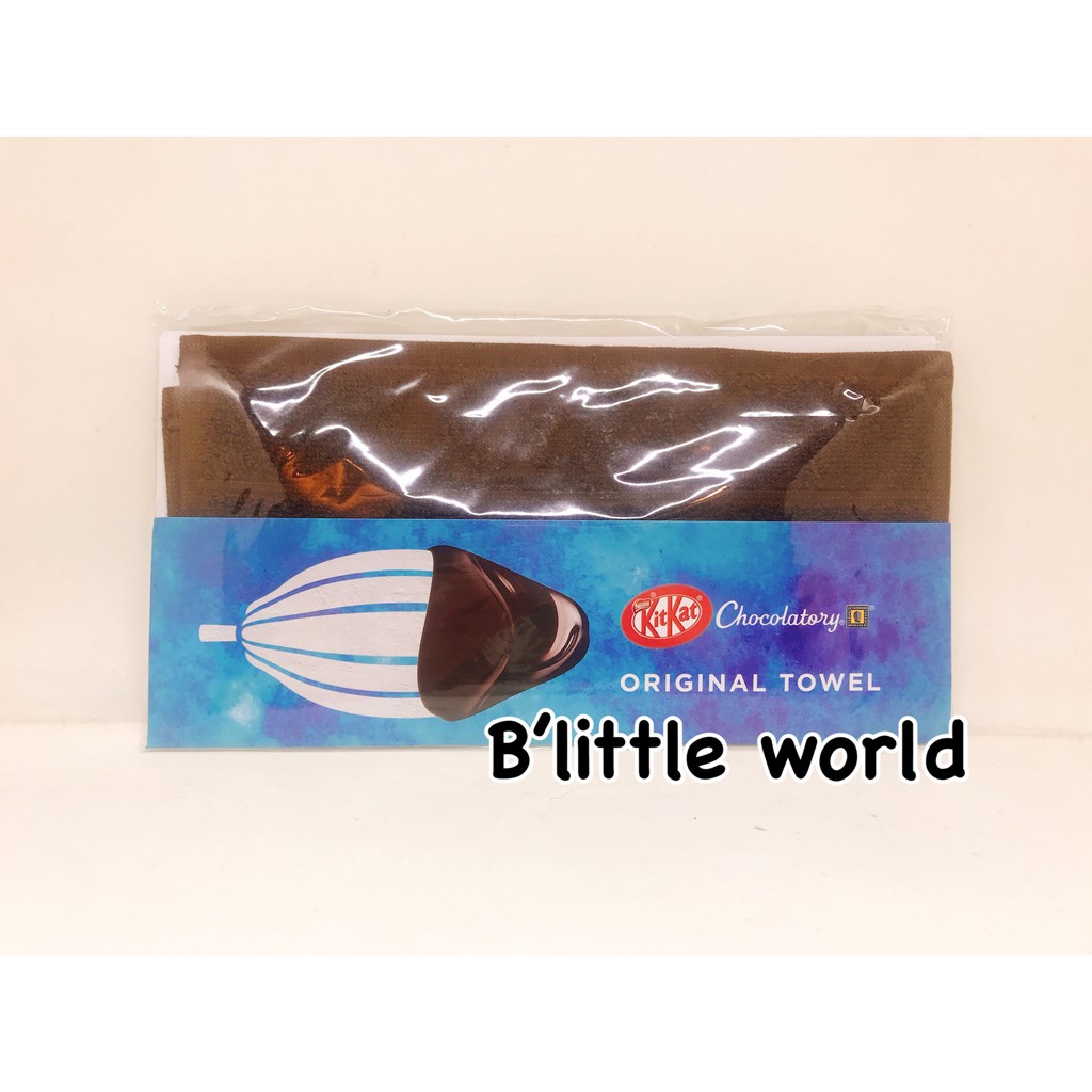 *B' Little World *[現貨]日本限定小雜貨/kitkat可可豆小方巾/東京連線