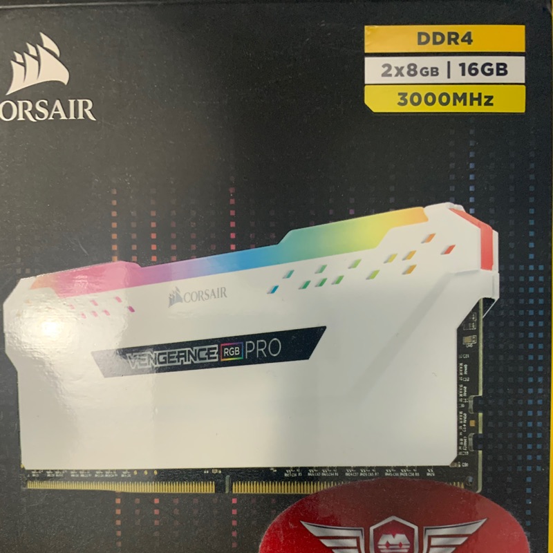 Corsair 海盜船 Vengeance RGB pro 8G*2 3000MHZ