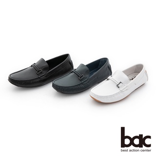 【bac】舒適真皮 英式馬克手工縫線開車鞋921-103