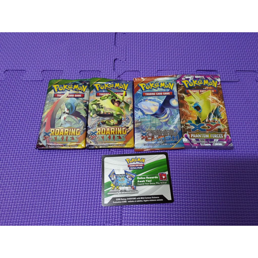 PTCG Mega Rayquaza Collection 烈空座 卡包 絕版 美版 寶可夢 神奇寶貝