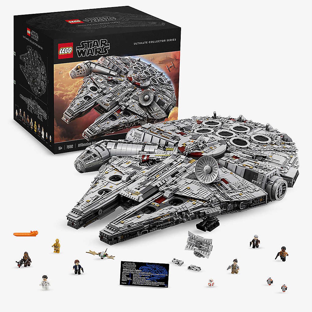 最低價全新正版LEGO 樂高75192 STAR WAR 千年鷹millennium falcon | 蝦皮購物
