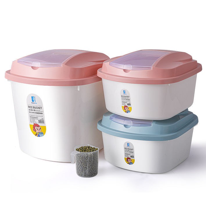 米缸家用米缸防潮防蟲密封儲米桶米桶多功能面粉廚房收納桶儲米箱