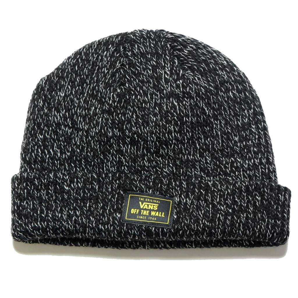 VANS 男女 BRUCKNER CUFF BEANIE 毛帽 雪花黑【A-KAY0】【VN0A3I5LBHH】