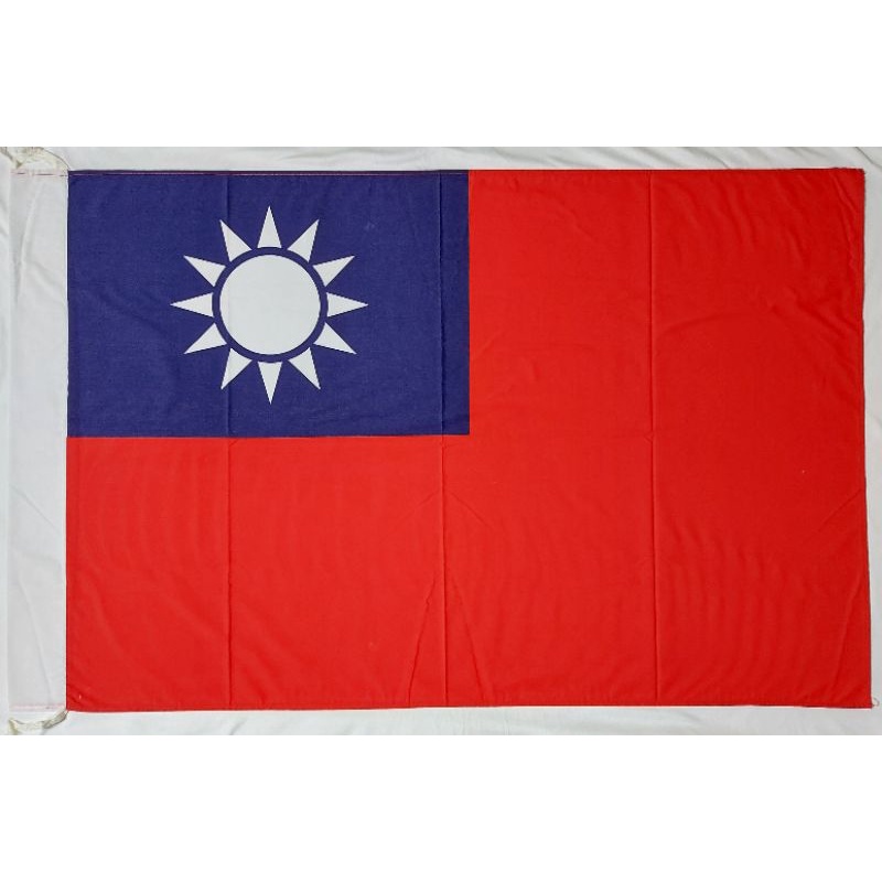 中華民國國旗，正六號96✖️144公分，材質：TC棉布