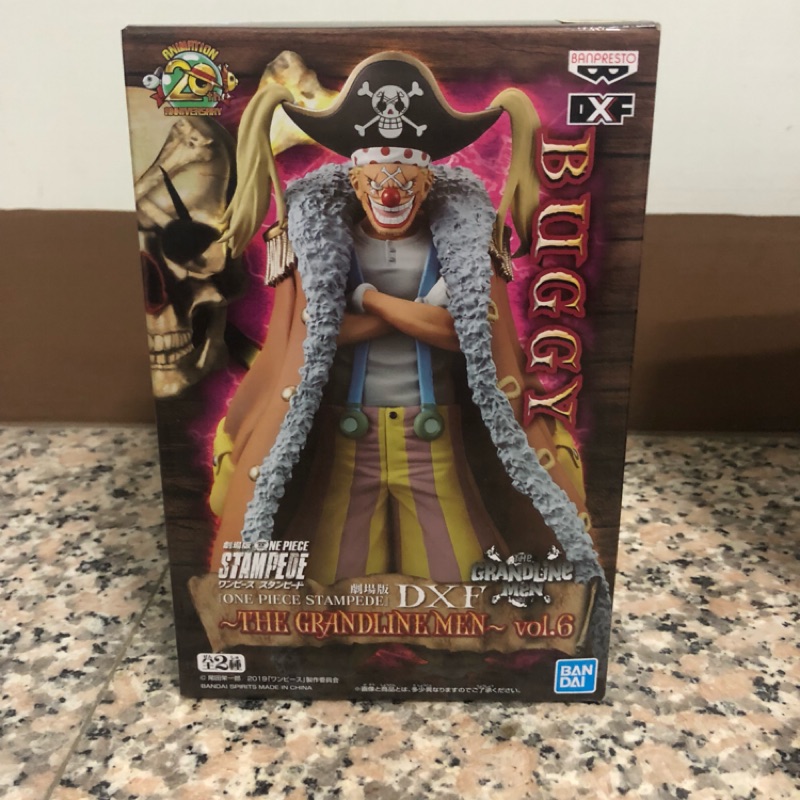 One piece 海賊王 航海王 日版金證 景品 劇場版 STAMPEDE偉大的航道 DXF Vol.6 巴奇 巴其