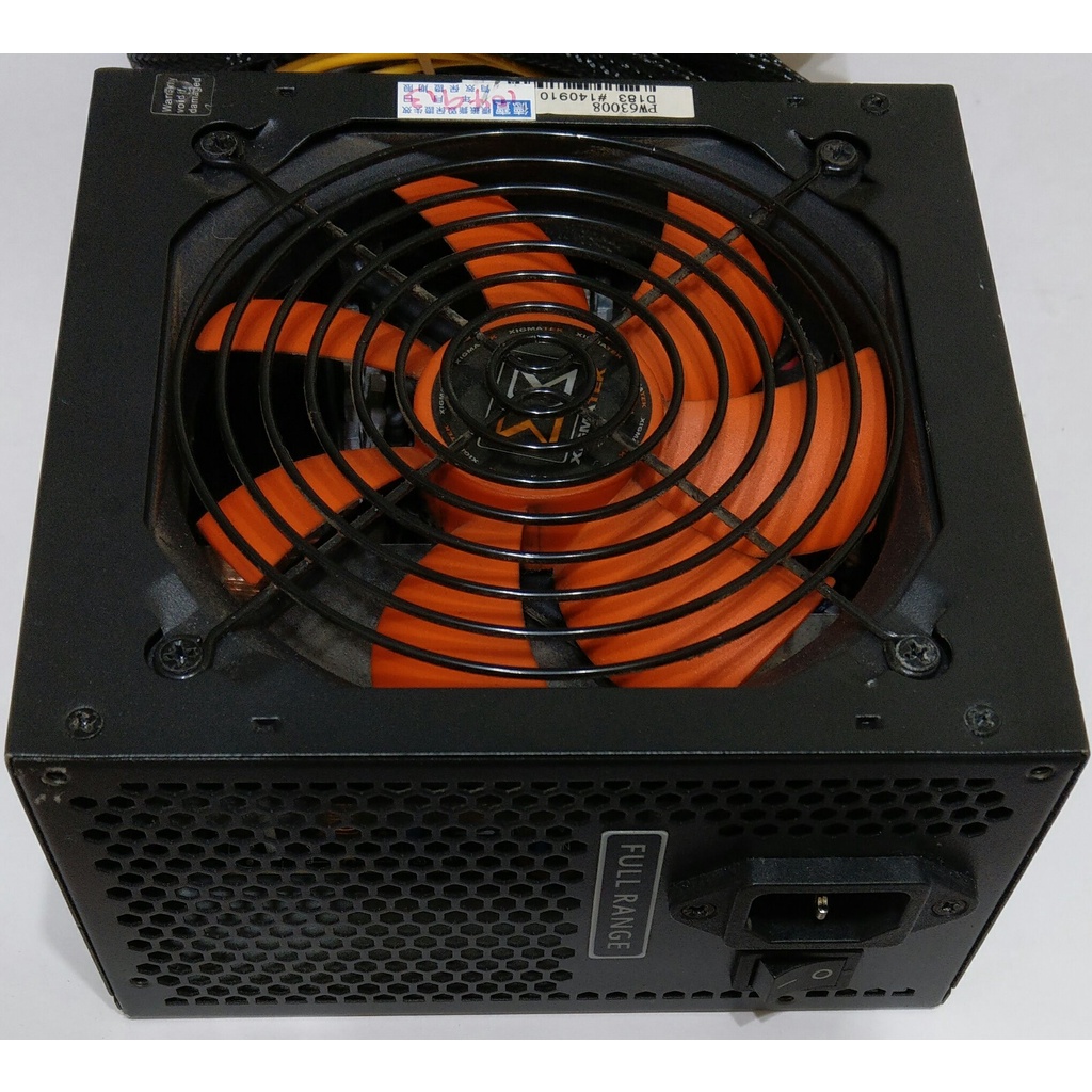 富鈞 Xigmatek 500W 80PLUS 白牌 電源供應器 PSU