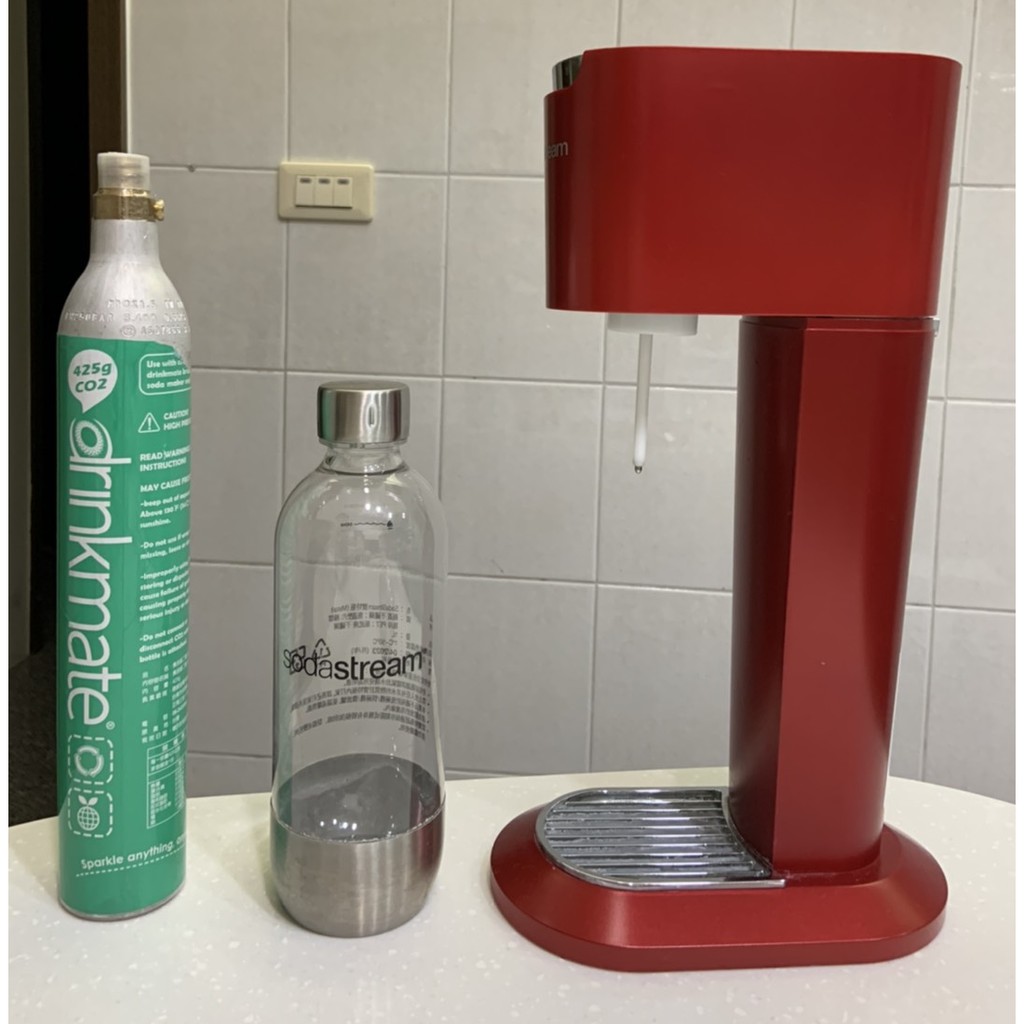 SodaStream GENESIS DELUXE氣泡水機(紅) 二手