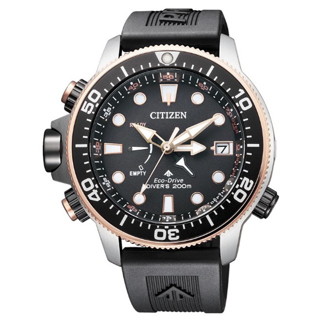 CITIZEN星辰 200米防水不銹鋼 男腕錶 (BN2037-11E) 46.1mm