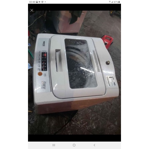 有洗內筒～二手中古東元12公斤洗衣機，2017年，型號W1209UN 保固3個月，請詢問大戶藥師
