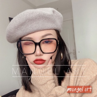 氣質韓風流行大框優雅眼鏡框大框造型眼鏡男女款情侶款韓風格韓國時尚方框膠框小臉神器 mangel art