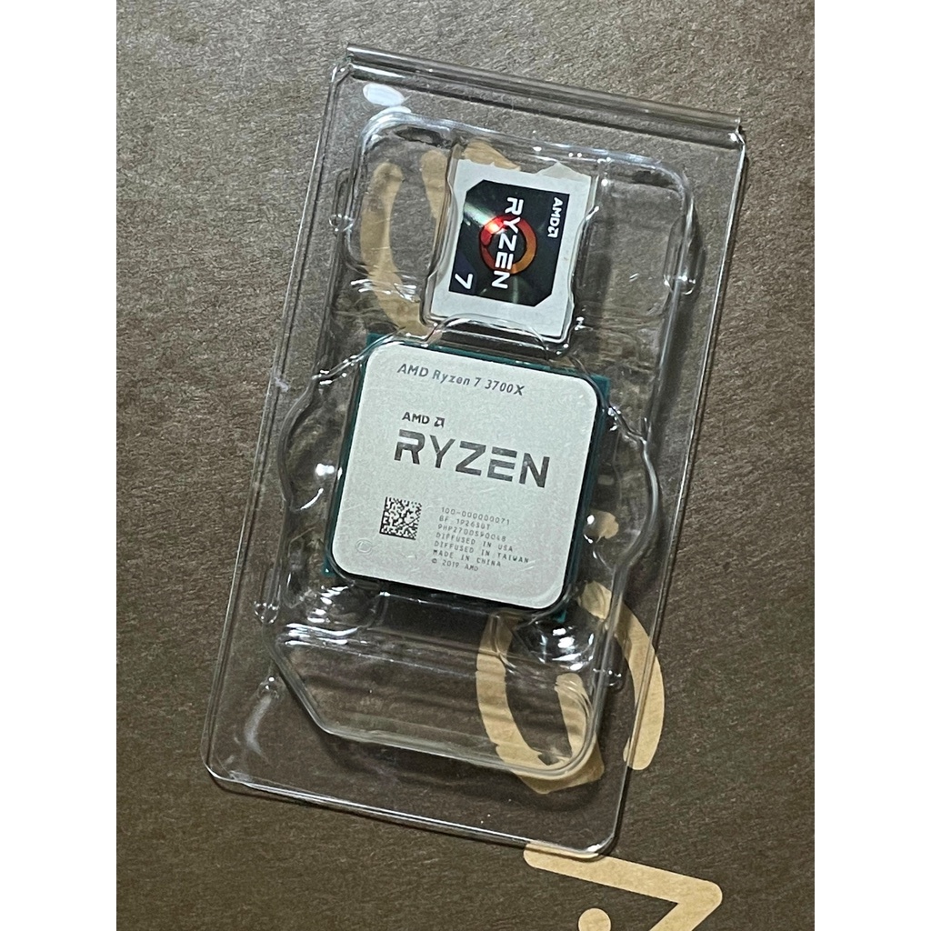 AMD Ryzen 7 R7 3700X AM4 8 核心 16 線程 100-000000071 CPU 處理器