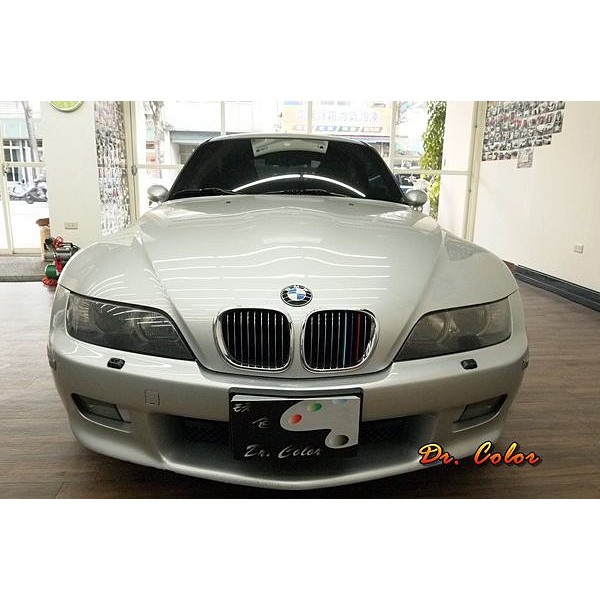 Dr Color 玩色專業汽車包膜bmw Z3 Coupe 深藍 水藍 亮紅 鼻頭 蝦皮購物