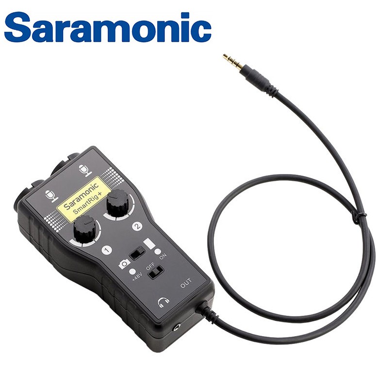 Saramonic 麥克風 手機收音介面 SmartRig+ XLR 卡農接頭 樂器可用 [相機專家] [勝興公司貨]