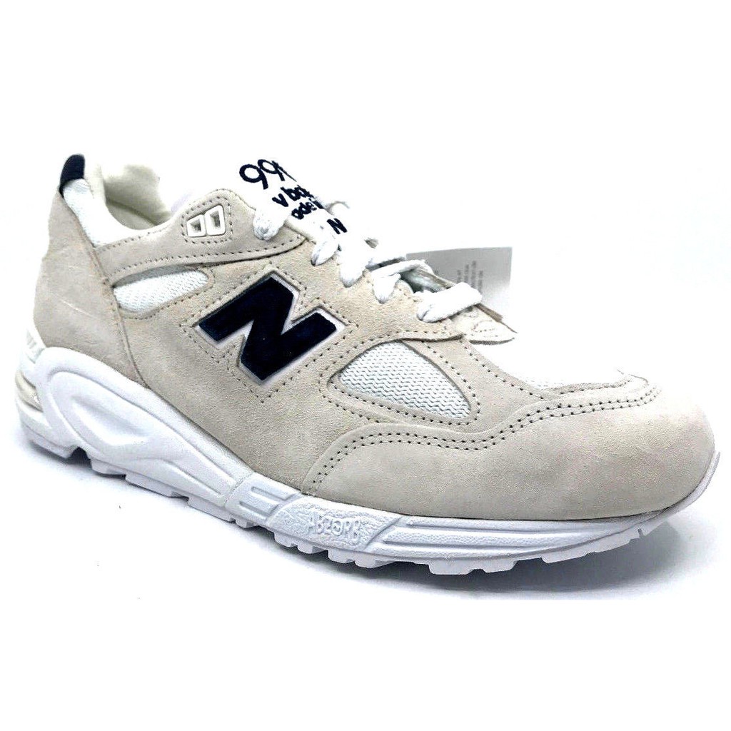 [SYG] New Balance 990v2 us9.5,11 米灰白藍 美製 M990WE2 990