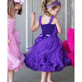 「歲末出清」」❤Shopaholic❤美國RuffleButts 超夢幻公主大蓬裙雪紡洋裝 艷紫款 現貨