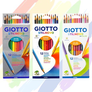 現貨💎 義大利 Giotto Stilnovo 色鉛筆系列 12色/ 24色 水溶性 雙頭 膚色系 畫畫 繪畫 兒童